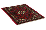 Borchalou - Hamadan Persian Carpet 92x66 - Picture 1