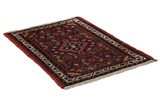 Borchalou - Hamadan Persian Carpet 85x64 - Picture 1