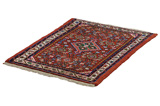 Borchalou - Hamadan Persian Carpet 85x64 - Picture 2