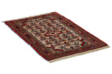 Enjelas - Hamadan Persian Carpet 100x66 - Picture 1