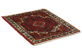 Nahavand - Hamadan Persian Carpet 88x68 - Picture 1