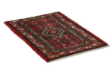 Enjelas - Hamadan Persian Carpet 96x65 - Picture 1