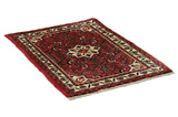 Borchalou - Hamadan Persian Carpet 90x65 - Picture 1