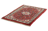 Borchalou - Hamadan Persian Carpet 90x65 - Picture 2