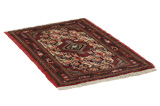 Enjelas - Hamadan Persian Carpet 90x63 - Picture 1