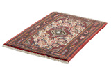 Enjelas - Hamadan Persian Carpet 90x63 - Picture 2