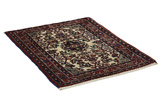 Borchalou - Hamadan Persian Carpet 88x68 - Picture 1