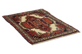 Nahavand - Hamadan Persian Carpet 88x64 - Picture 1