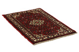 Borchalou - Hamadan Persian Carpet 93x61 - Picture 1