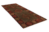 Songhor - Koliai Persian Carpet 383x135 - Picture 1