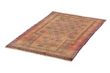Baluch - Turkaman Persian Carpet 140x83 - Picture 2