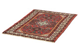 Hosseinabad - Hamadan Persian Carpet 115x73 - Picture 2