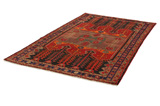 Koliai - Kurdi Persian Carpet 257x152 - Picture 2