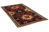 Gabbeh - Bakhtiari Persian Carpet 229x130 - Picture 1