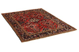 Bakhtiari Persian Carpet 200x154 - Picture 1