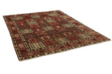 Bakhtiari Persian Carpet 283x202 - Picture 1
