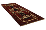 Bakhtiari - Qashqai Persian Carpet 401x139 - Picture 1