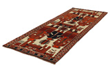Bakhtiari Persian Carpet 381x127 - Picture 2