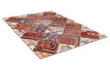 Patchwork Persian Carpet 242x180 - Picture 1