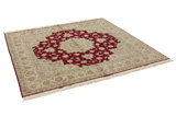 Tabriz Persian Carpet 200x203 - Picture 1
