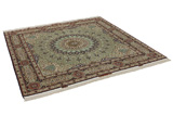 Tabriz Persian Carpet 206x200 - Picture 1