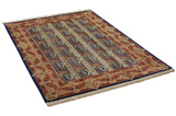 Qum Persian Carpet 200x135 - Picture 1