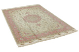 Tabriz Persian Carpet 210x147 - Picture 1