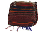 Turkaman - Saddle Bag Afghan Textile 33x29 - Picture 1