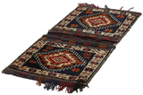 Turkaman - Saddle Bag Afghan Carpet 123x60 - Picture 1