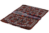 Jaf - Saddle Bag Persian Carpet 125x86 - Picture 1