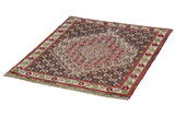 Senneh - Kurdi Persian Carpet 93x75 - Picture 2