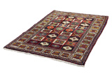 Gabbeh - Qashqai Persian Carpet 204x145 - Picture 2