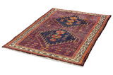 Gabbeh - Qashqai Persian Carpet 195x133 - Picture 2