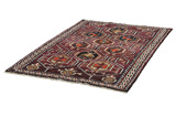 Gabbeh - Qashqai Persian Carpet 220x147 - Picture 2
