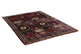 Gabbeh - Qashqai Persian Carpet 212x151 - Picture 1