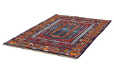 Gabbeh - Qashqai Persian Carpet 204x133 - Picture 2