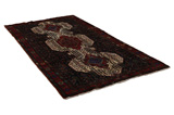 Senneh - Kurdi Persian Carpet 290x156 - Picture 1