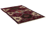 Gabbeh - Bakhtiari Persian Carpet 213x126 - Picture 1