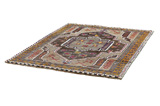 Gabbeh - Qashqai Persian Carpet 198x156 - Picture 2