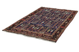 Bijar - Kurdi Persian Carpet 262x156 - Picture 2