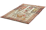 Bakhtiari - Qashqai Persian Carpet 200x113 - Picture 2
