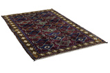 Gabbeh - Lori Persian Carpet 237x148 - Picture 1
