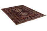 SahreBabak - Afshar Persian Carpet 170x126 - Picture 1