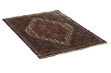 Senneh - Kurdi Persian Carpet 103x73 - Picture 1