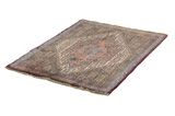 Senneh - Kurdi Persian Carpet 103x73 - Picture 2