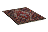 Senneh - Kurdi Persian Carpet 102x73 - Picture 1