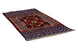 Turkaman Persian Carpet 133x80 - Picture 1