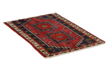 Kelardasht - Kurdi Persian Carpet 112x73 - Picture 1