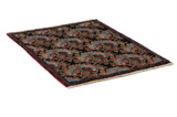 Senneh - Kurdi Persian Carpet 100x78 - Picture 1