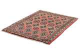 Bokhara - Turkaman Persian Carpet 97x73 - Picture 2